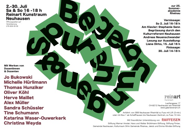 Ausstellung „Begegnungen und Spuren“